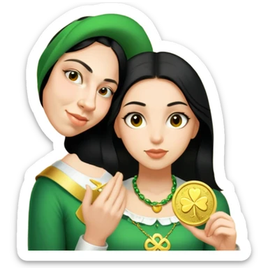 Golden Token sticker