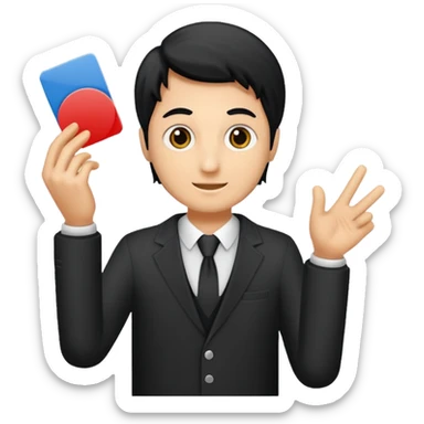 Create a man with only an uno clothes sticker