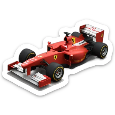 Ferrari formula 1 F2004 sticker