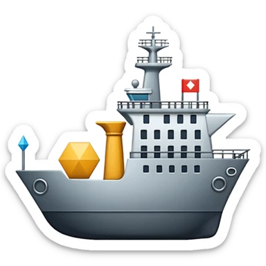 COORDINATES SHIP sticker