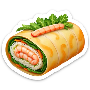 Shrimp Rice Roll sticker