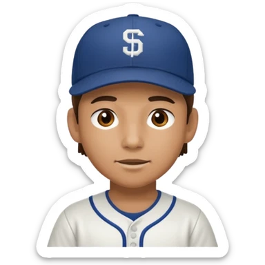 Baseball Player Pitcher sticker