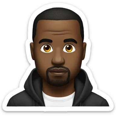 rich kanye west sticker