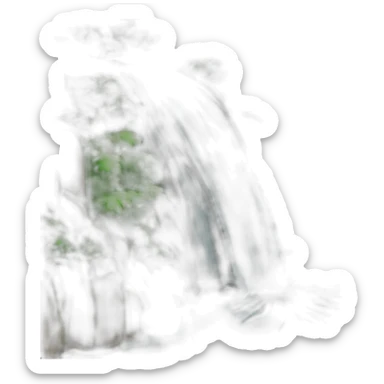 Cascade sticker