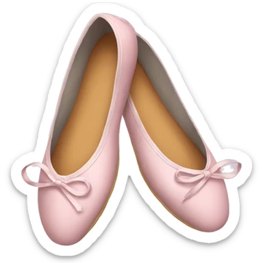 Ballet flats sticker