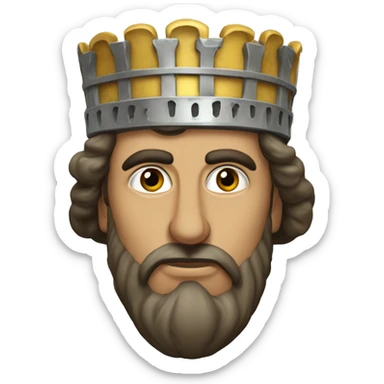 the 7th century byzantine emperor Maurice sticker