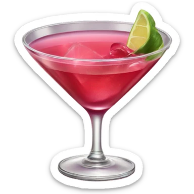 cosmopolitan cocktail sticker