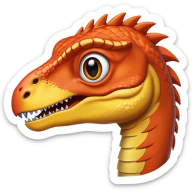 Velociraptor sticker