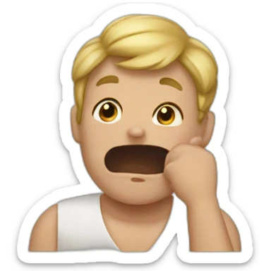 pushing period sticker