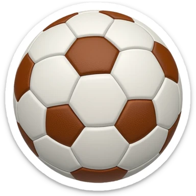 create a football icon inspired by airbnb category icons it should just be a white outline sticker