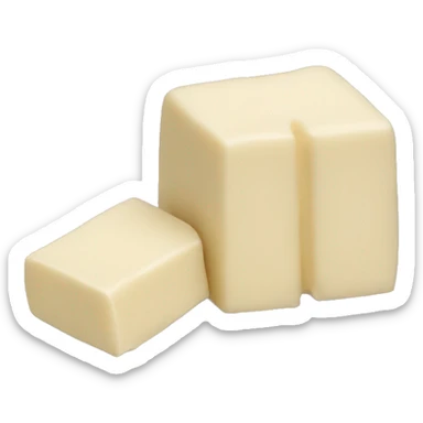 White chocolate  sticker