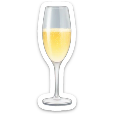 cava glass sticker