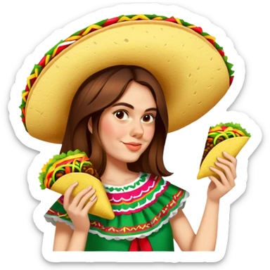 Taco Aficionado sticker