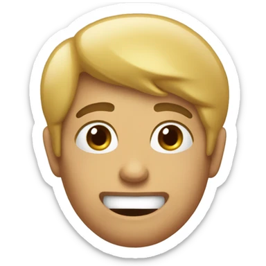 Una nariz absorbiendo azúcar  sticker