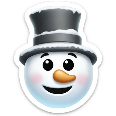Frosty the Snowman ￼ sticker