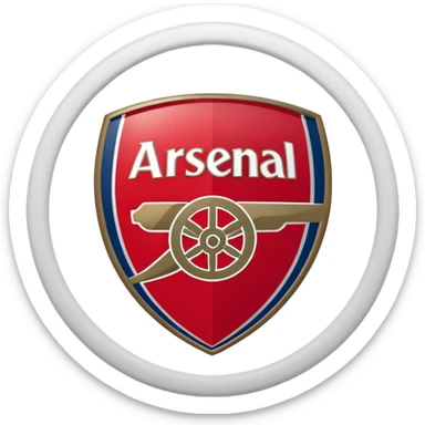 Arsenal logo sticker