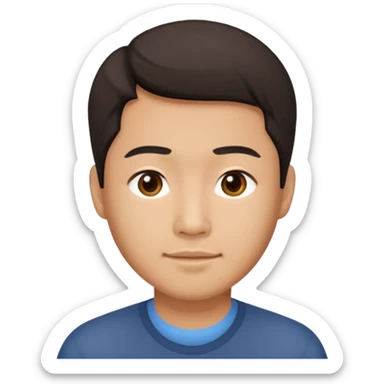 착한 동양인 30대 남편 sticker