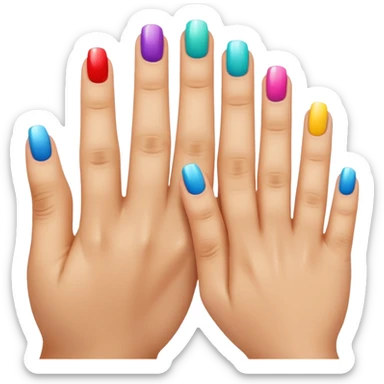 manicure sticker