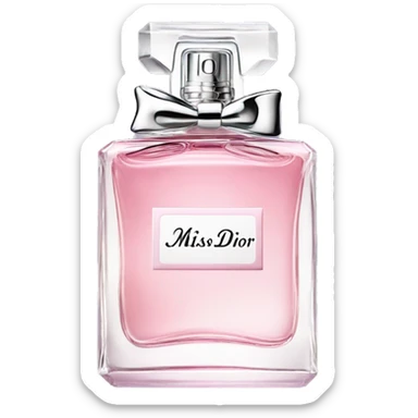 Miss dior parfume sticker