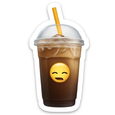 iced coffee  sticker