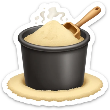 flour production sticker