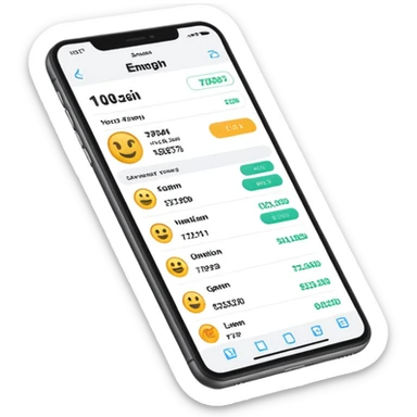 Investment application
 sticker