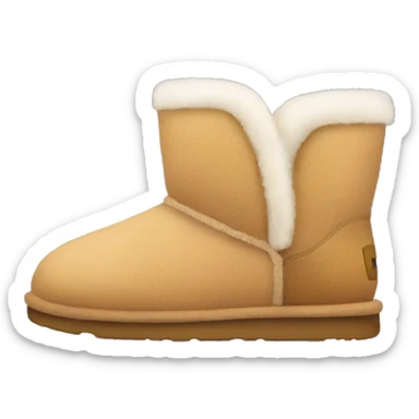 UGG slippers  sticker