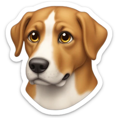 Boldog fáradt lelkes sticker