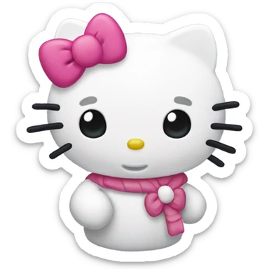 Hello kitty sticker