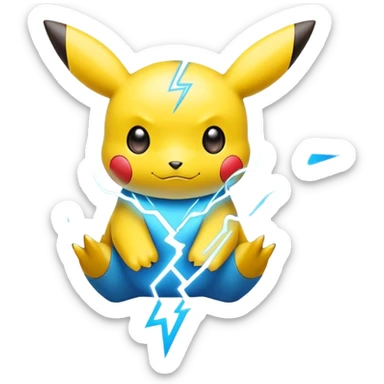 Boltund-Electrike-Pokémon sticker
