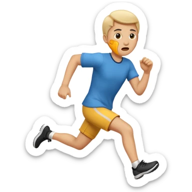 Creat and emoji of the famous video "please speed I need this" sticker