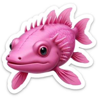 Axolotl sticker