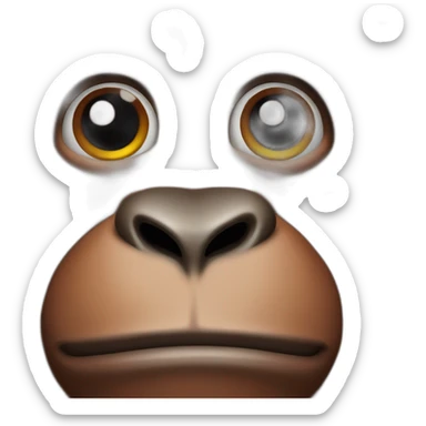 man orangutan sticker