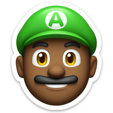mario with Goatee sticker