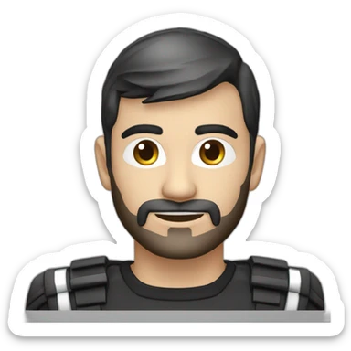 Audi s4 B8.5 black with black rims sticker