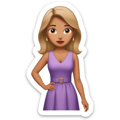 Twin tower in woman’s clothes and a manly airplane looking at it sticker