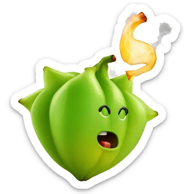 star fruit smoking sticker
