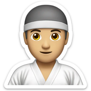 Judoka sticker