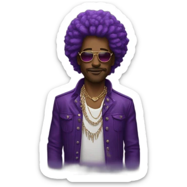 purple haze sticker