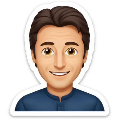 imran khan prime minister of pakistan sticker