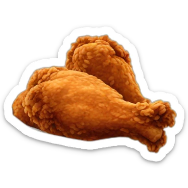 KFC fried chicken  sticker