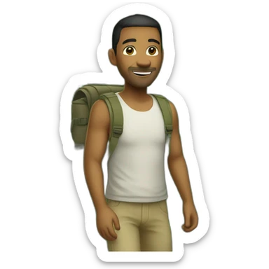 walking in the jungle sticker