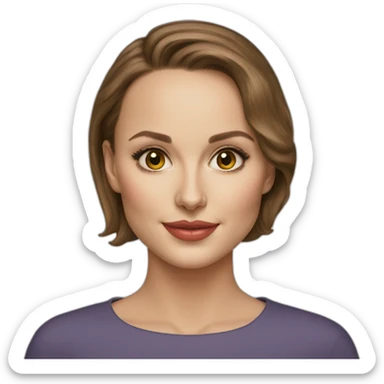 Natalie Portman sticker