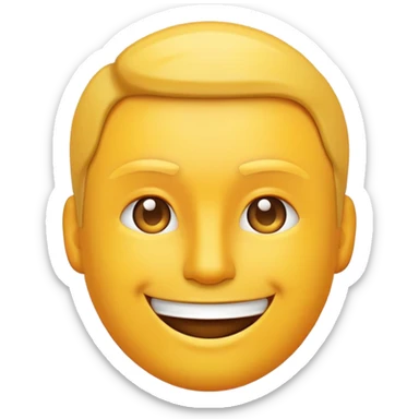 a emoji that does sigma boy sticker