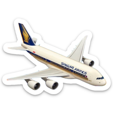 Singapore Airlines Rainbow sticker