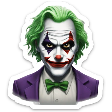 joker vs joker sticker