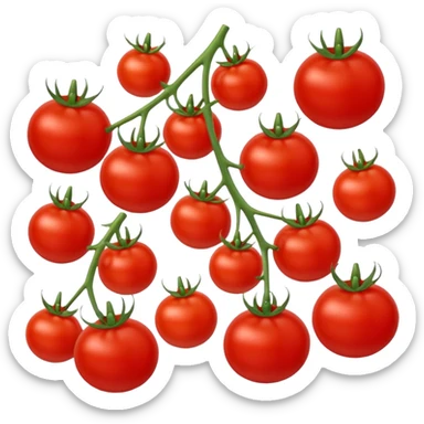 Cherry tomatoes sticker