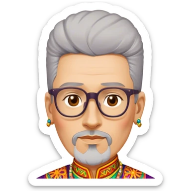 Vibrant Ceremonialist sticker