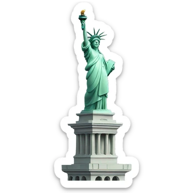 Liberty Statue sticker