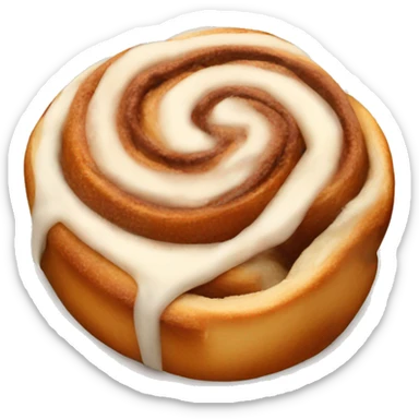 Cinnamon roll sticker